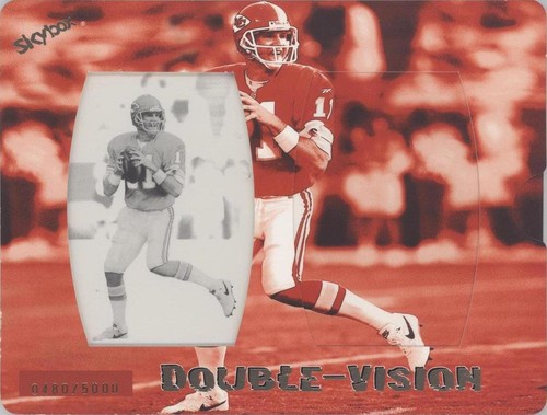 1998 Skybox Double Vision Elvis Grbac #18