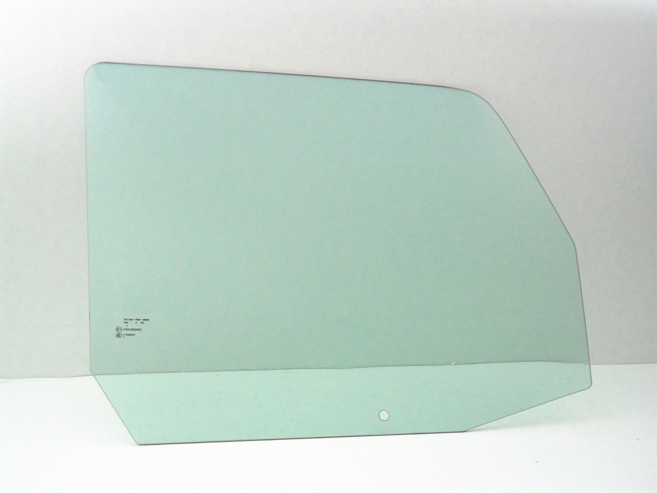 Fit 2007-2017 Jeep Wrangler 2018 JK Passenger Side Right Front Door Window Glass