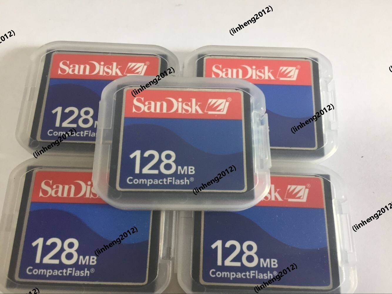 5PCS 128MB Sandisk Compact Flash Card 128MB CF Memory card 5PCS 128MB Sandisk Compact Flash Card 128MB CF Memory card