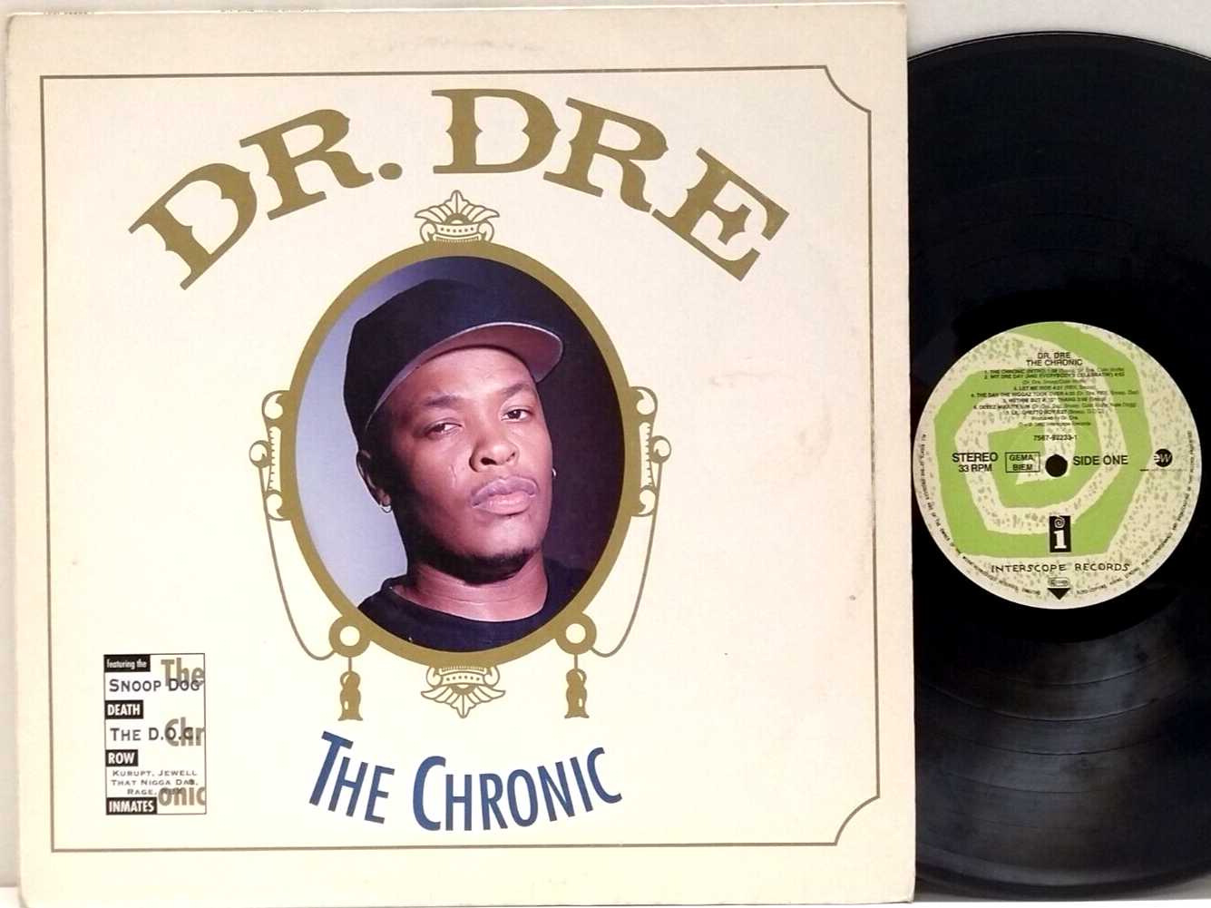 Dr. Dre - The Chronic LP 1992 EU ORIG Interscope N.W.A. 2