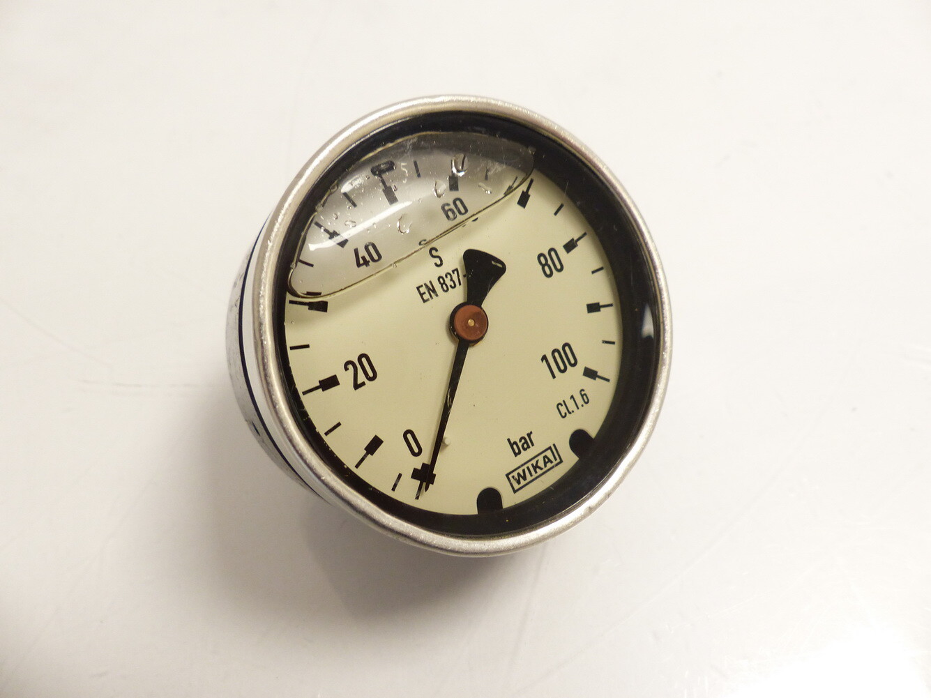 Wika S EN 837 Manometer CI.1.6