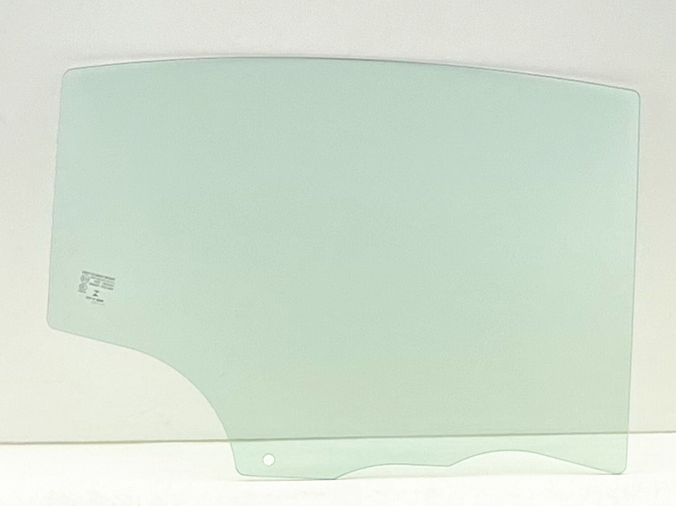 Passenger/Right Side Rear Door Window Glass For 2004-2009 Mazda 3 4DR Sedan