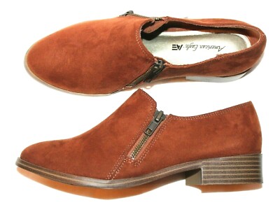 American Eagle Women's Dara Cognac Double Knit Ankle Boots Size 6 Medium