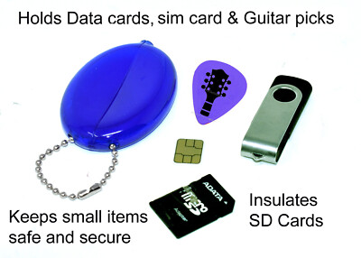 Oval Squeeze Purse 5 Unit Set | Holds Change or Small items Secure | Made in USA