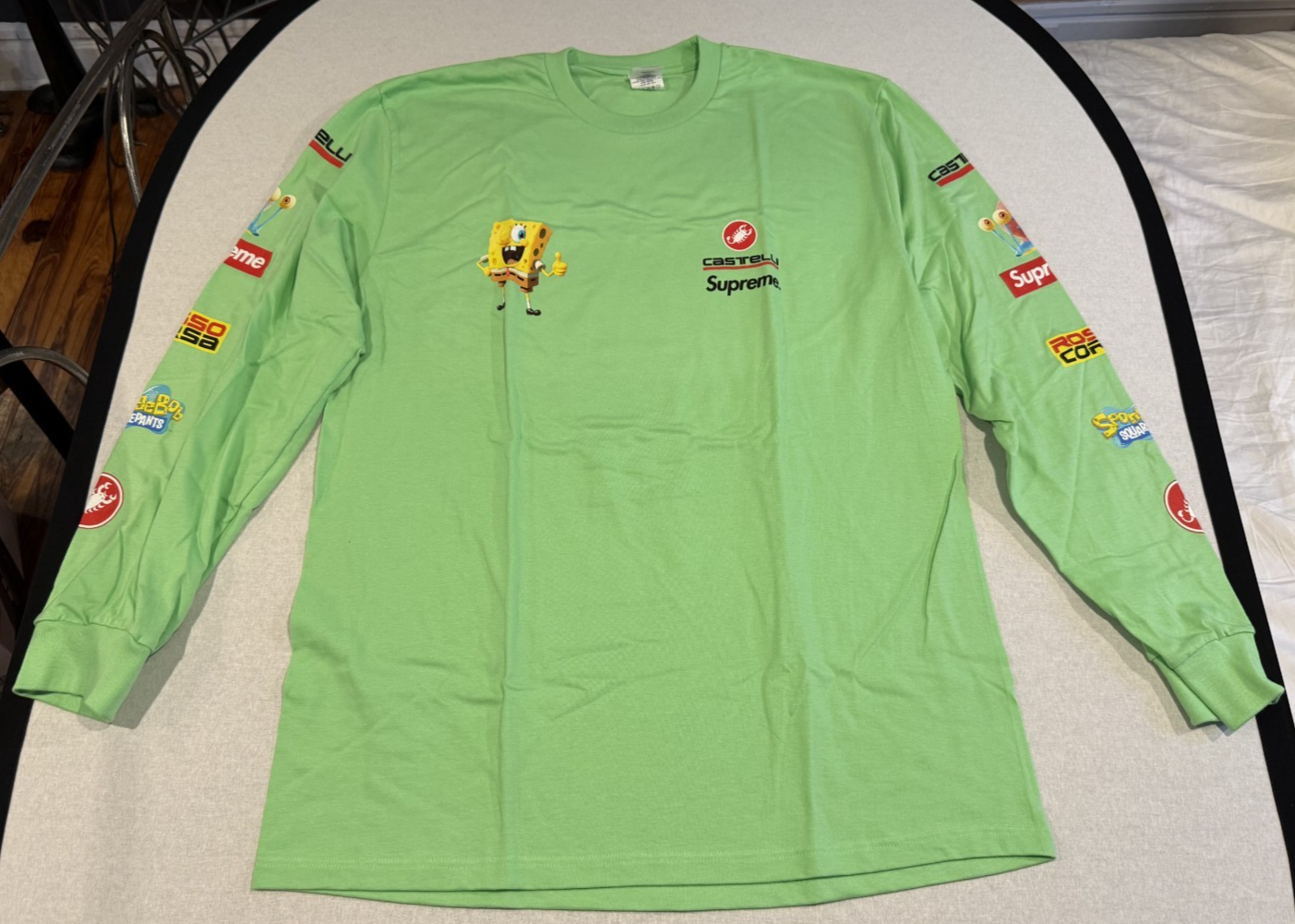 Supreme®/SpongeBob SquarePants Castelli Supreme SpongeBob SquarePants Castelli L/S Cycling Jersey