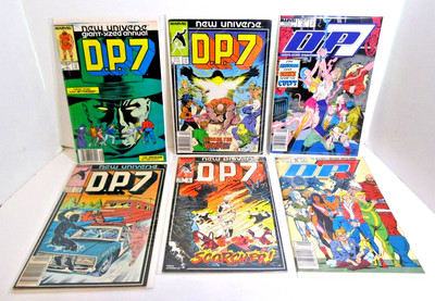 Lot of 6: DP7 Marvel Comic Books #1,3,4,6,31,32 (C)