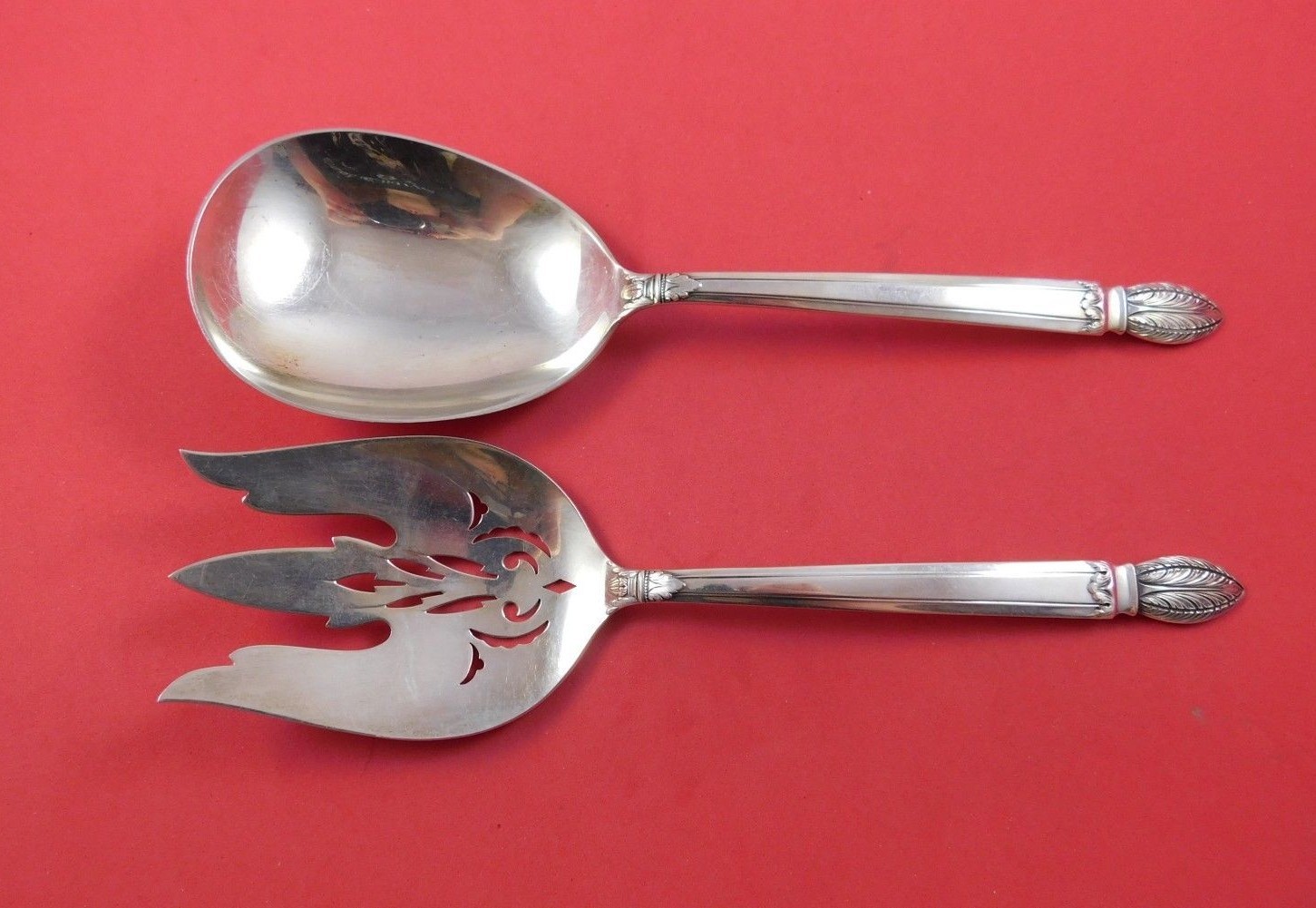 Francis I by Reed /& Barton Sterling Silver Salad Serving Set 2pc HHWS Custom