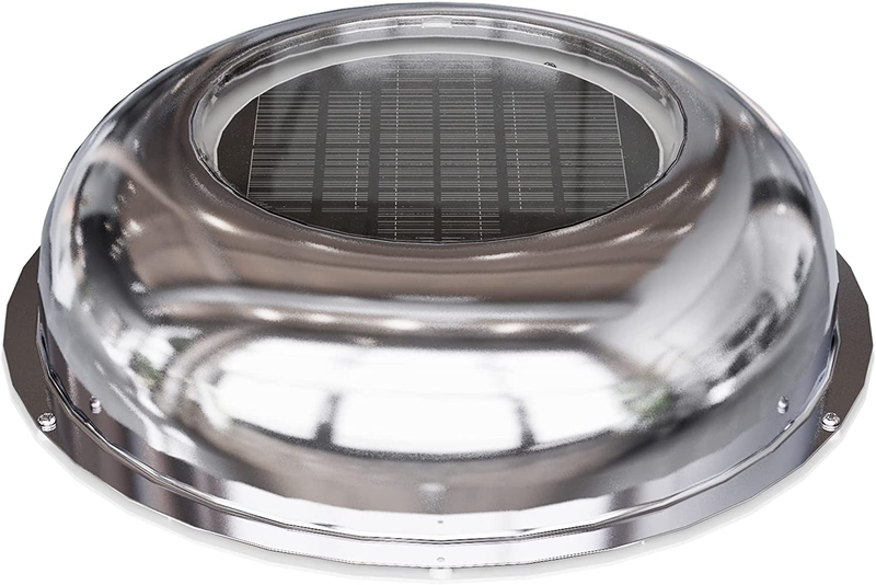ECO-WORTHY Solar Powered Attic Fan Solar Venting Stainless S