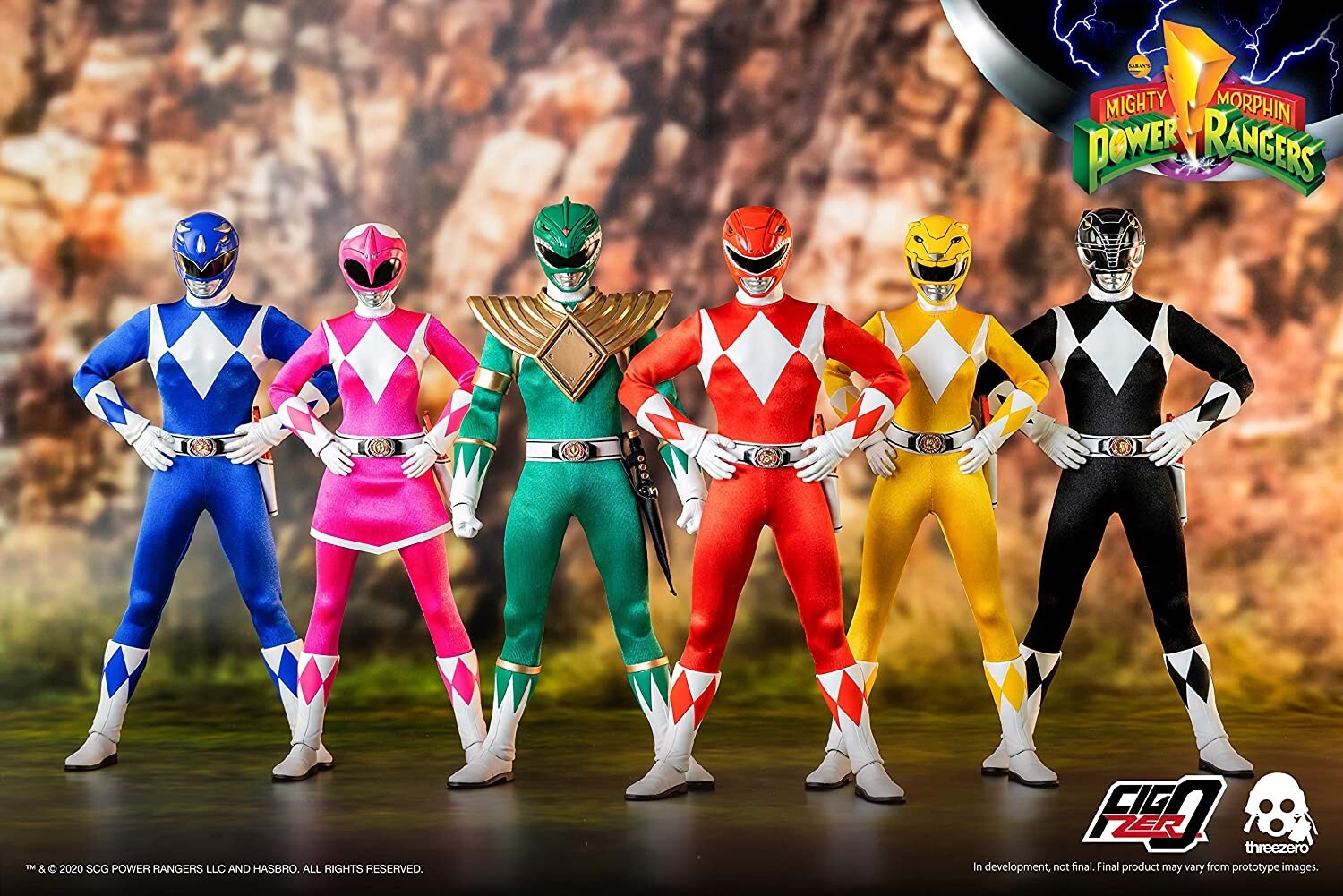 (新品未開封) Mighty Morphin Power Rangers Hasbro Lightning Collection Mighty Morphin Power Rangers x
