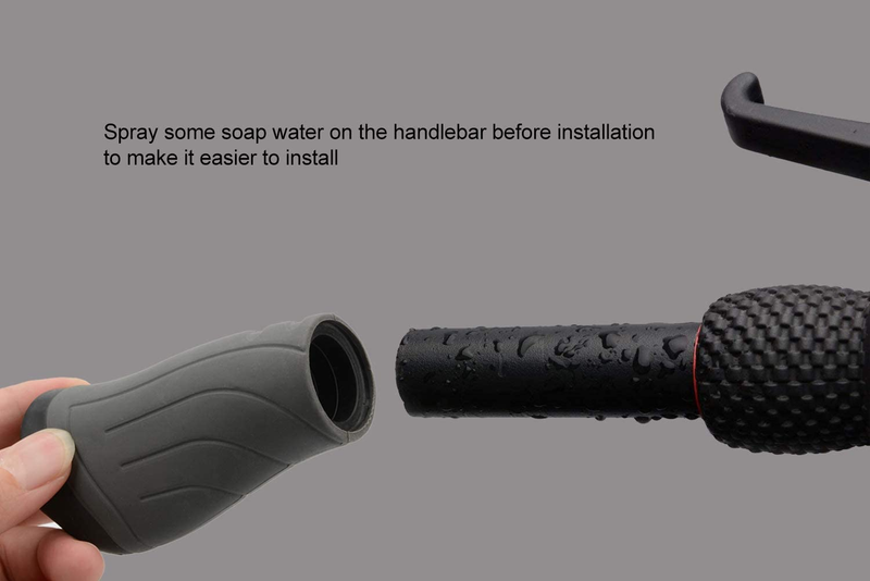 Bike Grips 2PCS 90Mm Length Bike Handlebar Grips Short Mini Bicycle Handlebar Gr