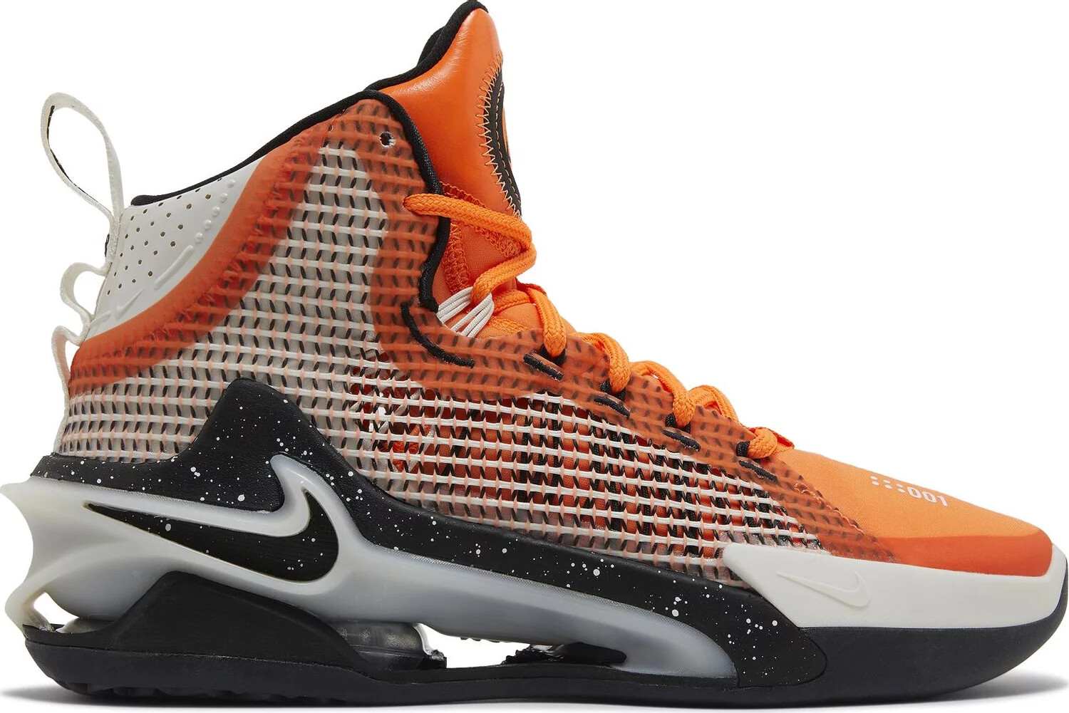 

Nike Air Zoom GT Jump Nike University Оранжевый Черный Белый CZ9907-800 Мужские 7–10,5, Nike Air Zoom GT