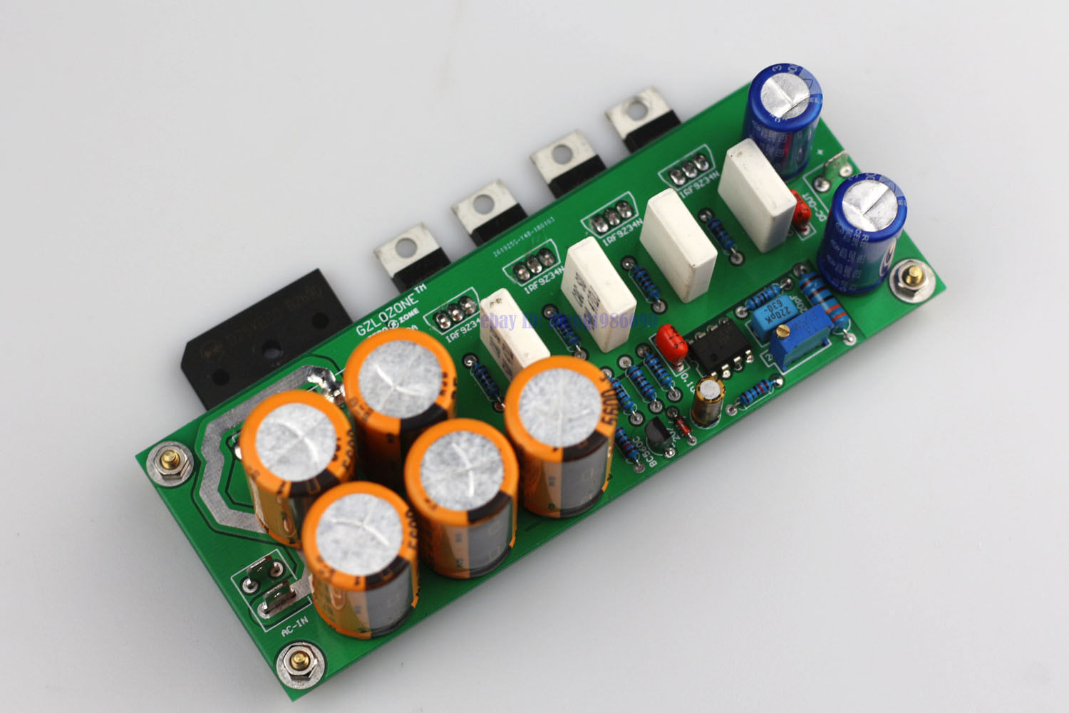 DIY kit LPS12A Ultra-low noise Linear power supply board kit DC5-DC24V adjust