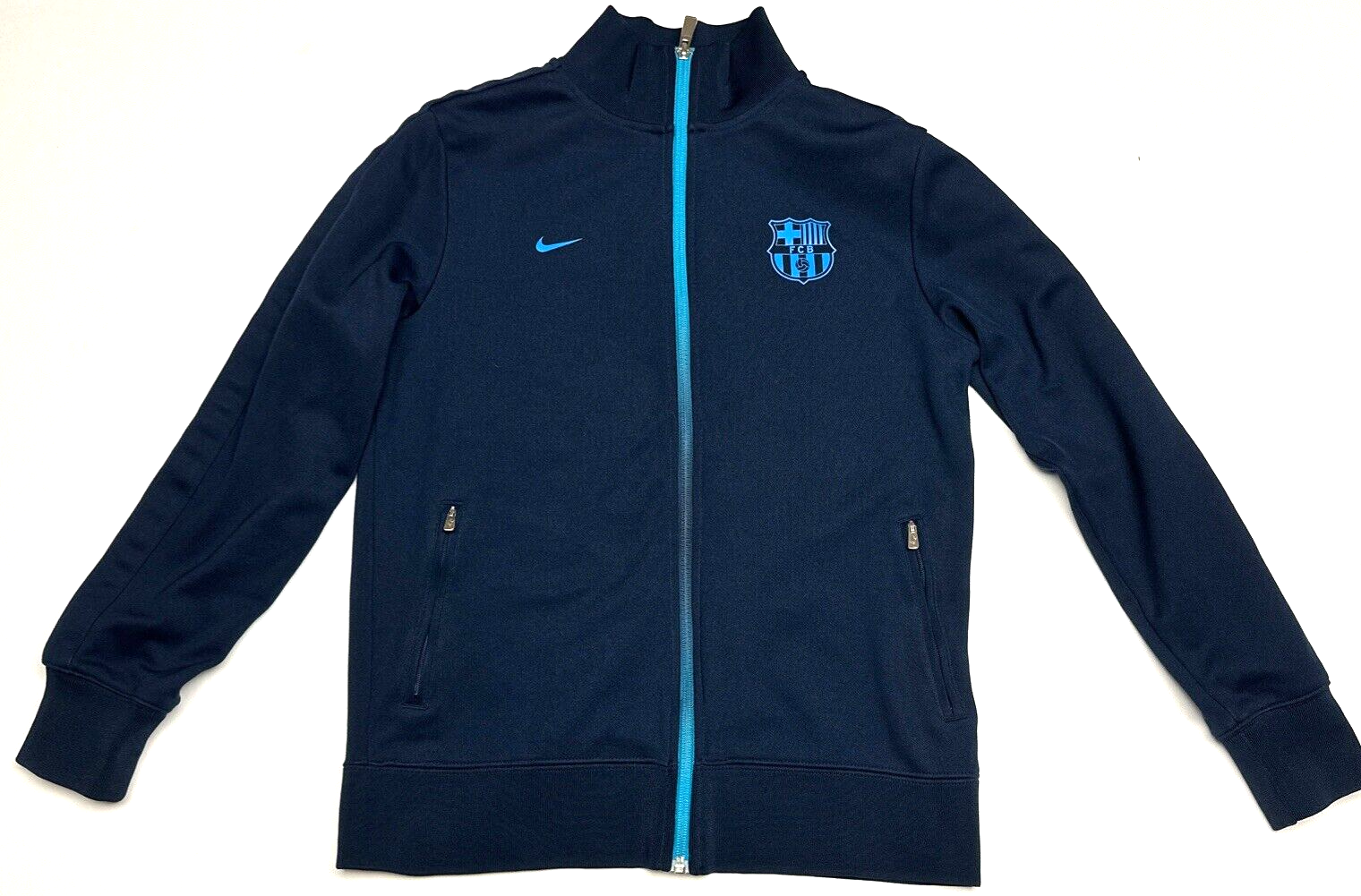 NIKE N98 バルセロナ トラックトップ ジャケット ブルー 紙タグ付き NIKE N98 バルセロナ トラックトップ ジャケット ブルー 紙タグ付き