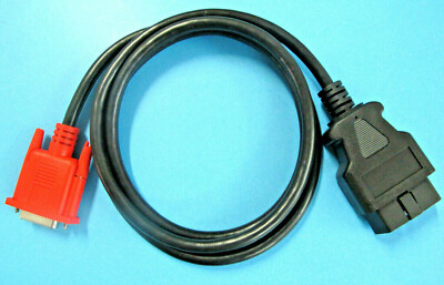 5FT OBD2 OBDII Data Cable Compatible with ANCEL V6 Diag Scanner Code Reader Tool