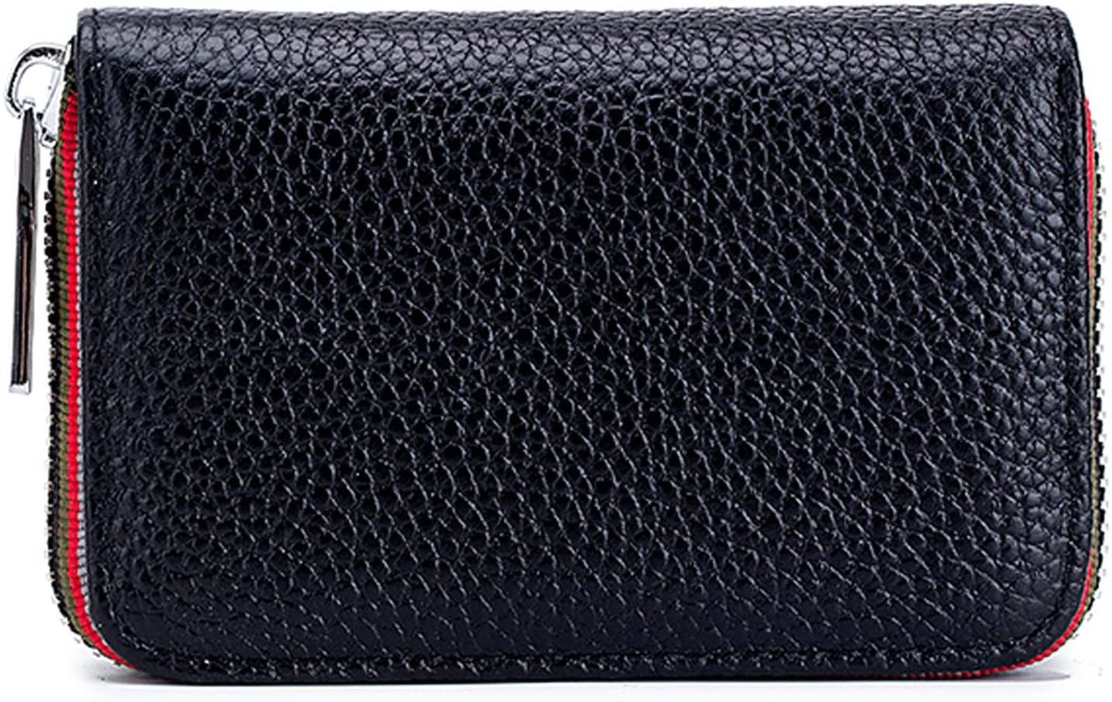 Mens RFID Blocking Leather Bifold Wallet Credit Card ID Holder Zip Around Purse