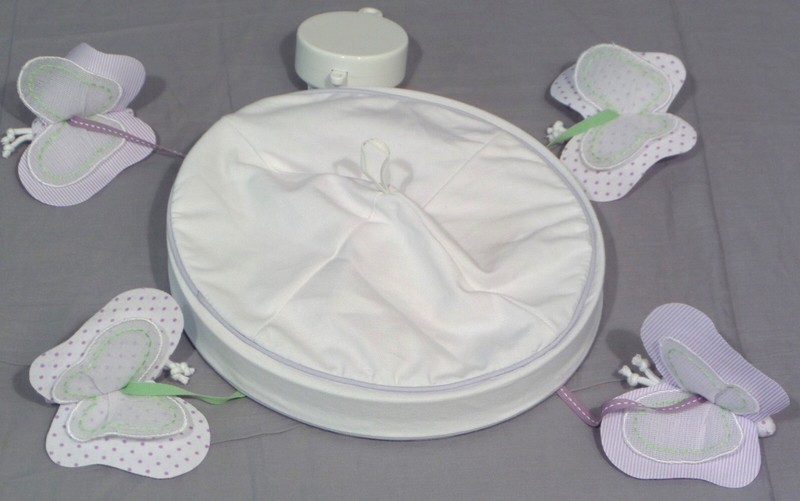 Pottery Barn Kids Lavender Butterfly Crib Mobile Ebay