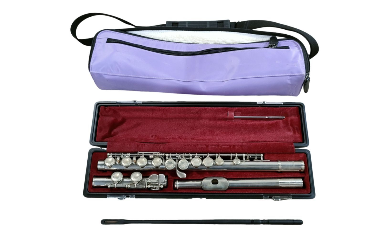 Yamaha YFL-211 YFL211 Flute Silver Plated E-Mechanical