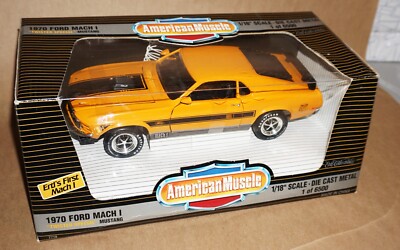1970 Ford Mustang Mach 1 Twister Special American Muscle 1/18 Diecast New In Box