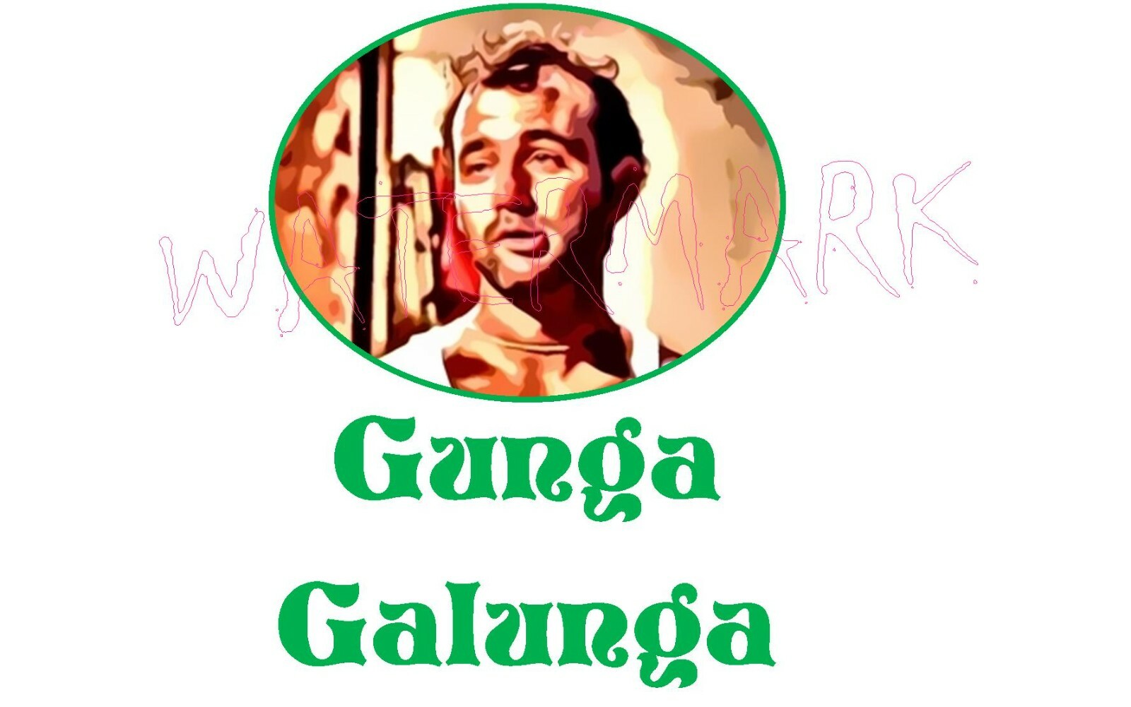 Mens Parody T-Shirt Caddyshack: Gunga Galunga Golf Bill Murray Carl  Spackler | eBay UK