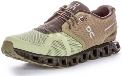 Pre-owned On Running Cloud 5 Reflective Shell Cloudtec Mens Sneaker Olivegreen Us 6 -13