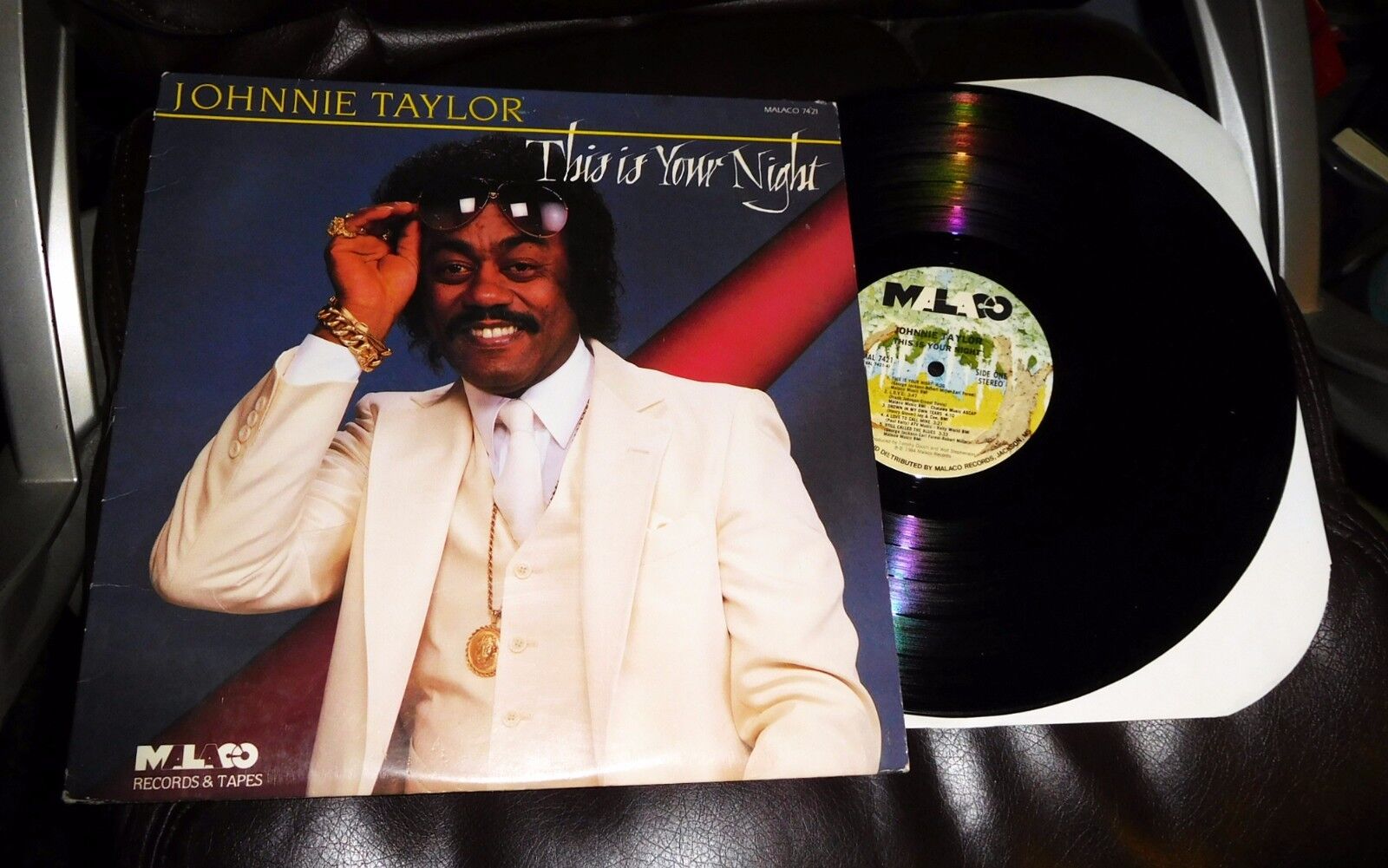 JOHNNIE TAYLOR This Is Your Night NM Malaco JIM HORN Drown JOHNNIE TAYLOR This Is Your Night NM Malaco JIM HORN Drown