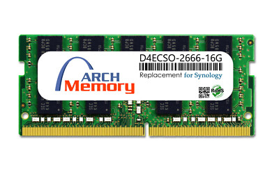 16GB D4ECSO-2666-16G DDR4-2666 260-Pin ECC Sodimm RAM for Synology NAS DS1821+