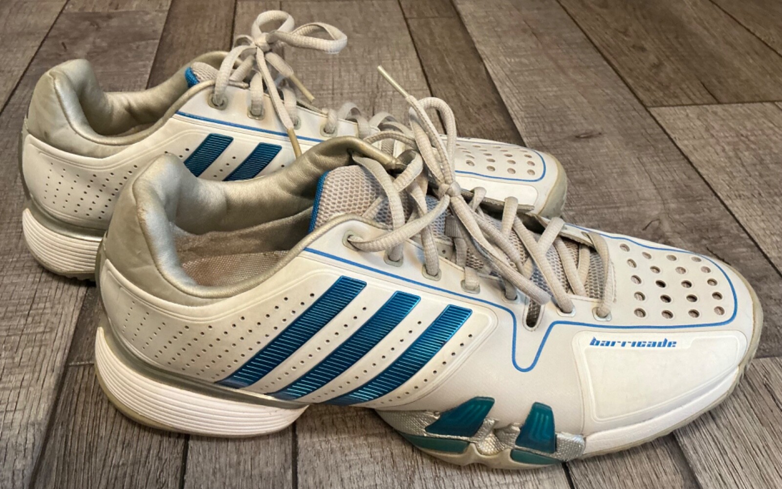 Adidas Barricade Djokovic Novak Pro Tennis Court Shoes size