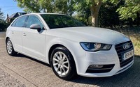 2016 Audi A3 1.4 TFSI SE Sportback Euro 6 (s/s) 5dr HATCHBACK Petrol Manual
