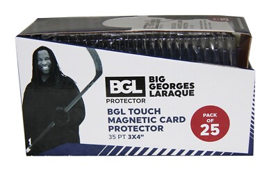 BGL One Touch Magnetic Card Protector 35 PT. 3x4 Case of 25