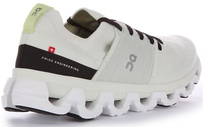 Pre-owned On Running Cloudswift 3 Mens White Black Size Us 6 - 13