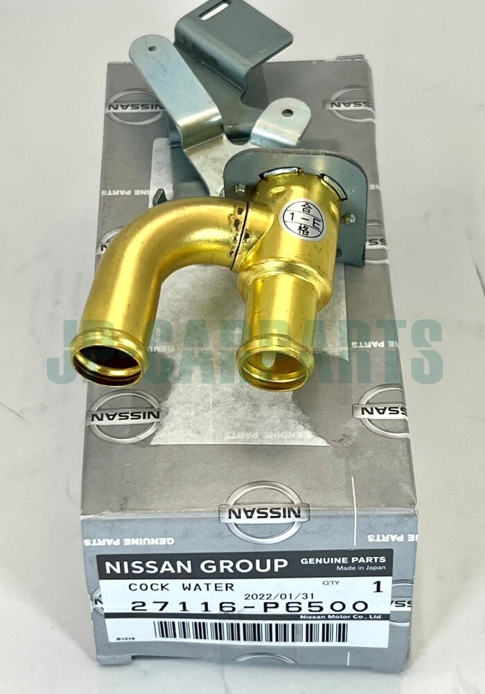 GENUINE NISSAN COCK-WATER, HEATER CONTROL VALVE 27116-P6500 GENUINE NISSAN COCK-WATER, HEATER CONTROL VALVE 27116-P6500