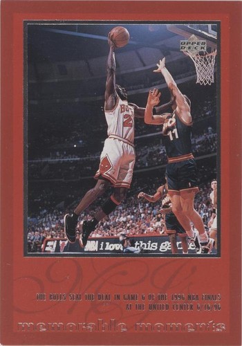 1997 Upper Deck The Jordan Championship Chronicles - Michael Jordan #22