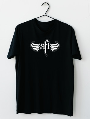 AFI A Fire Inside Logo Wing T-Shirt S M L XL 2XL 3XL