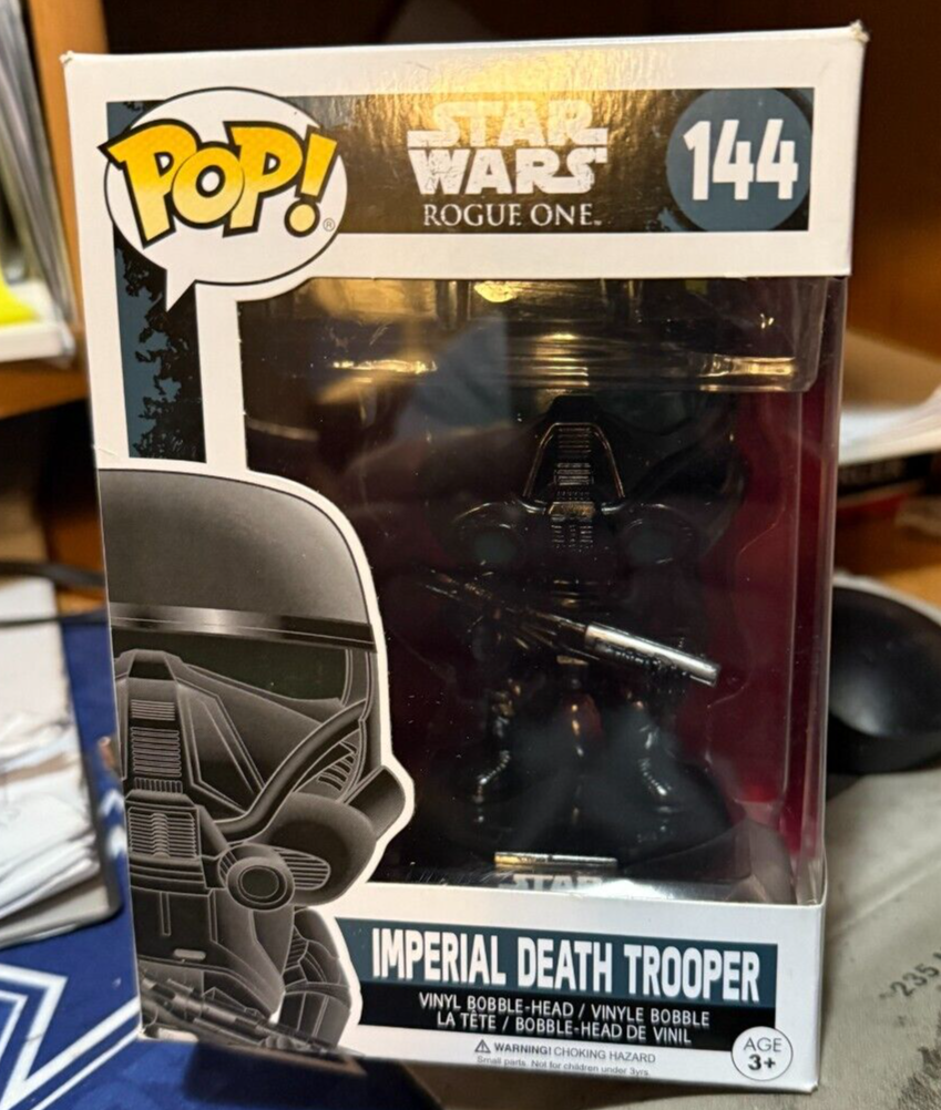 IMPERIAL DEATH TROOPERI----STAR WARS----144--------FUNKO POP