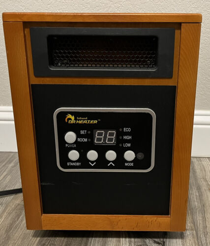 Dr-968 Portable Space Heater, 1500-watt, Cherry