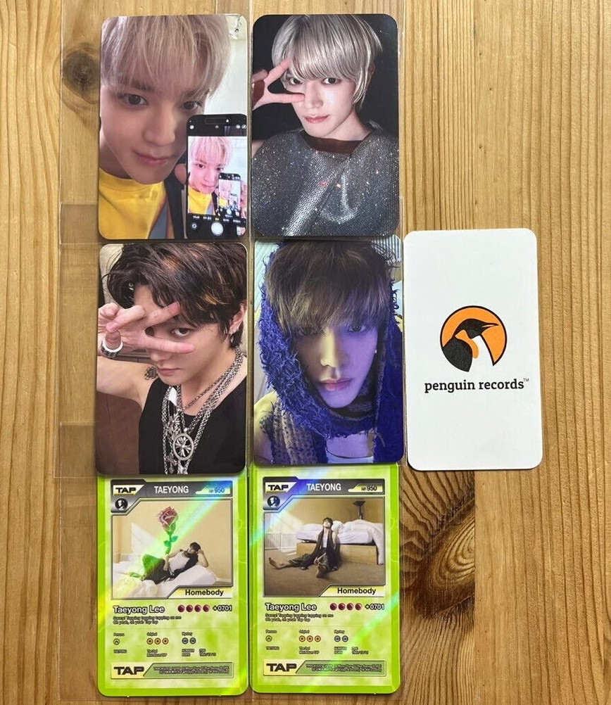 TAEYONG 2ND MINI TAP Flip Zine Ver. APPLEMUSIC SOUNDWAVE POB