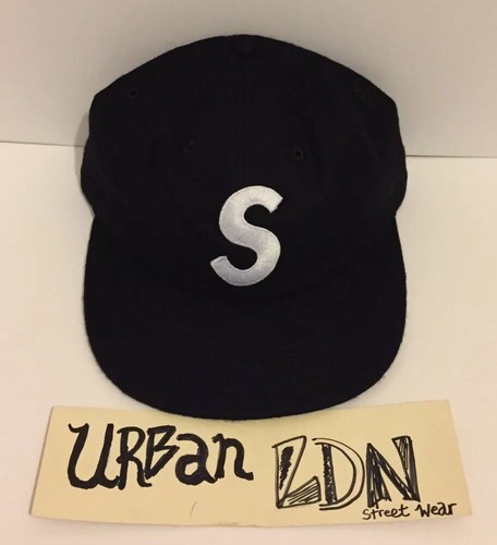 Supreme S Logo Wool 6 Panel Black | eBay