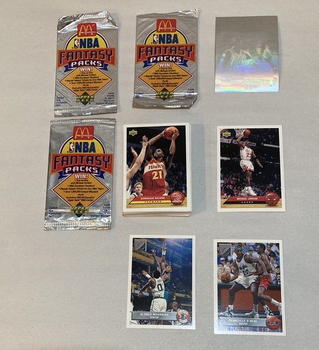NBA　Upper Deck　Fantasy Set 102枚 マクドナルド NEW 1993 MCDONALDS NBA FANTASY 102 TRADING CARD SET UPPER