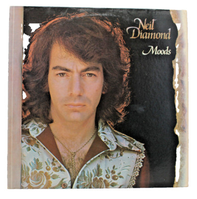 NEIL DIAMOND, MOODS,  1972 MCA RECORDS VINYL LP, MCA-2005, ONE OWNER
