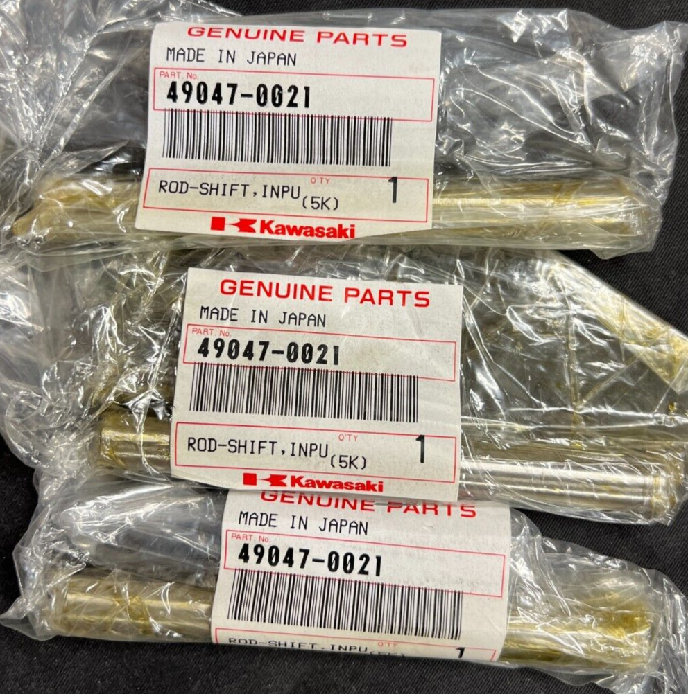 yokunero　1010 KAWASAKI ZX10 06-10 ROD SHIFT FORK INPUT New 49047-0021 set