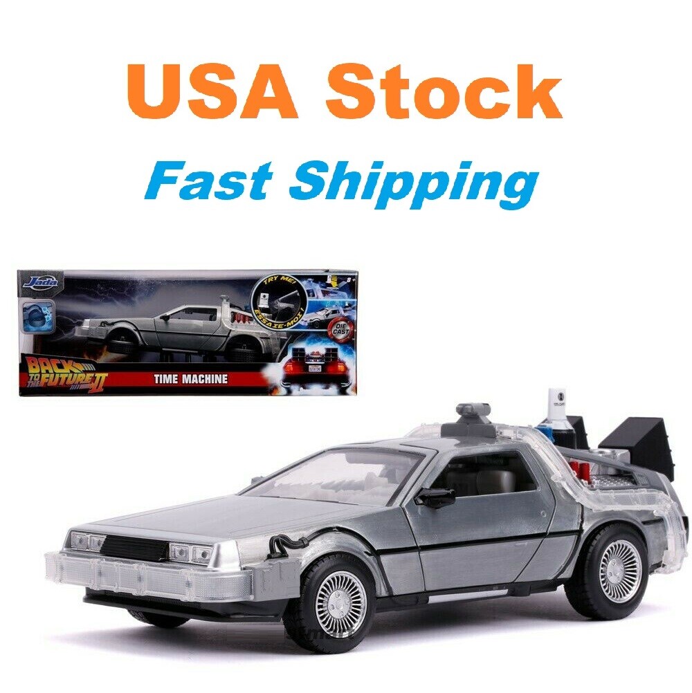 Back to the Future II, DeLorean Time Machine w lights
