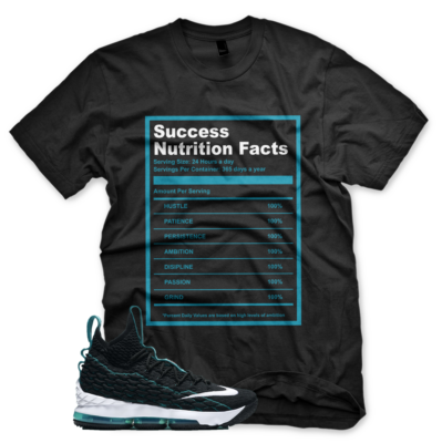 New BLACK SUCCESS FACTS T Shirt for Lebron 15 GRIFFEY AIR MAX eBay