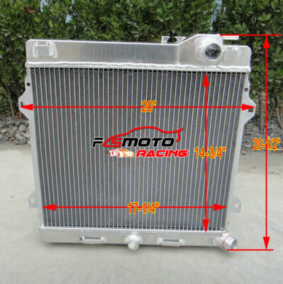 Aluminum Radiator For BMW E30 M3 1985-1991 & 320is 1987-1993 S14B 2.3L MT