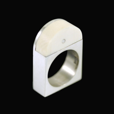 Boy Johansen. Unika Sterling Silver Ring - 1960s.