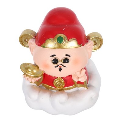 Figurines du de la Fortune - Statue Fengshui Caishen Zhaocai Ornements de
