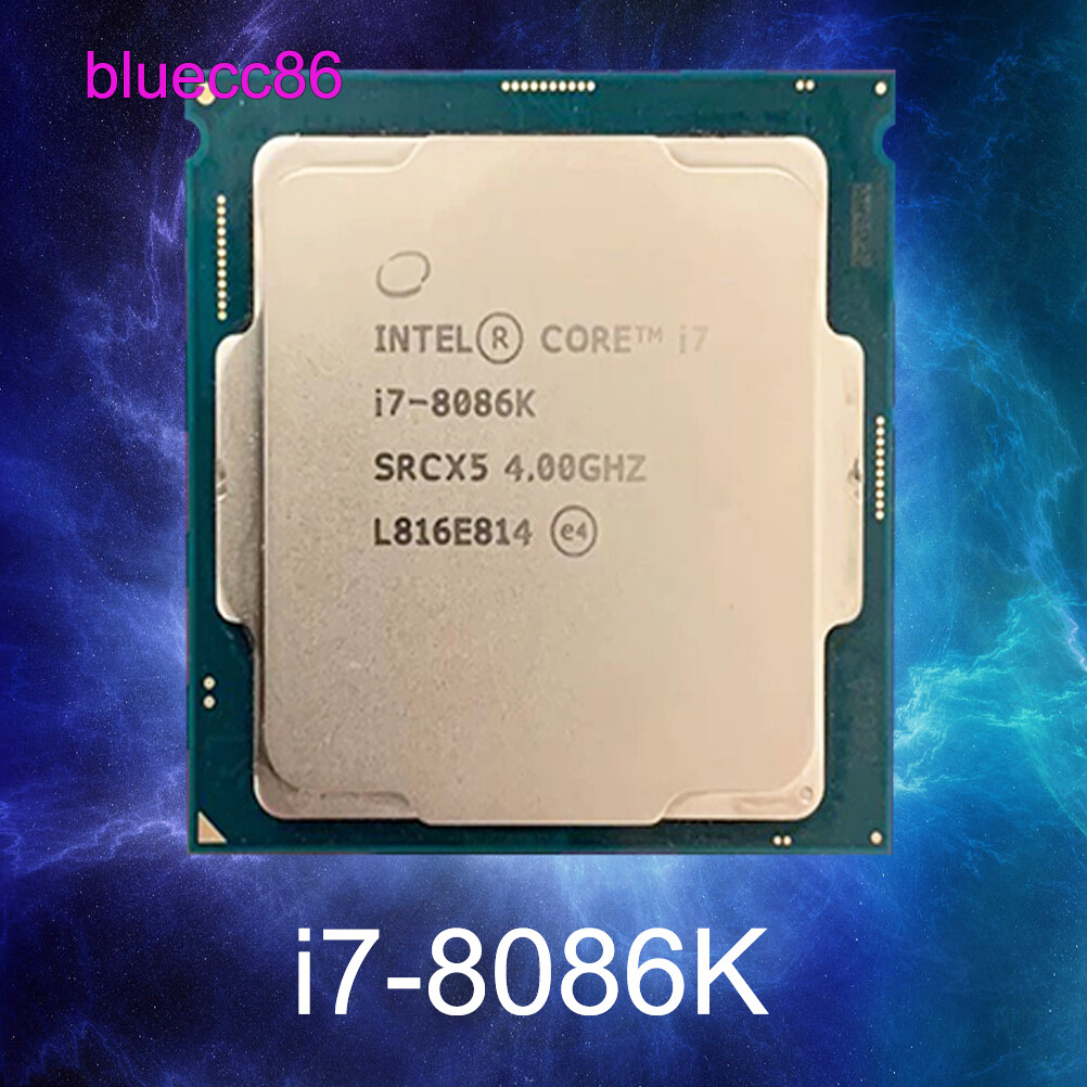 Intel Core i7-8086K FCLGA1151 4.0 GHz 6C/12T 12MB 8GT/s 95W