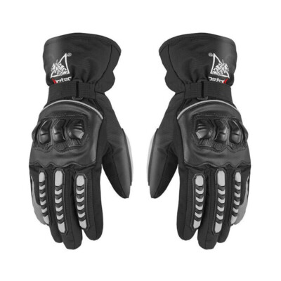 Winter Motorcycle Gloves Men Women Windproof Cold Weather Warm Full Finger Glove