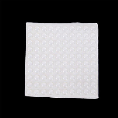 100Pcs Self Adhesive Silicone Feet Bumpers Door Cupboard Drawer Cabinet -L3