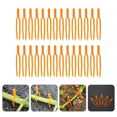  200 Pcs Fourchettes À Vigne En Plastique Clip De Jardinage Clips