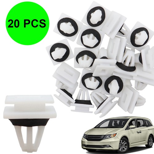 25X Nylon Front Fender Clips Fastener Retainer 91504-SP1-003 For - Foto 4